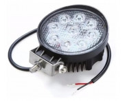 FAROL DE MILHA REDONDO 27W 9LEDS